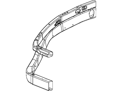 Mopar 55359645AB Radiator Housing