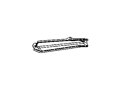 Mopar 4719864AB REINFMNT-Quarter Panel Belt Bar