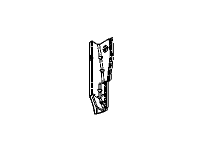 Mopar 4719895AC Extension-D Pillar Lower