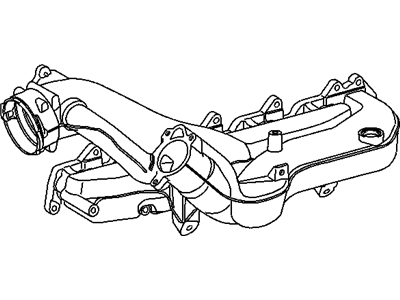 2004 Dodge Sprinter 2500 Intake Manifold - 5136769AA