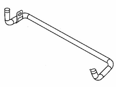 2003 Dodge Ram 2500 Transmission Oil Cooler Hose - 5093119AA