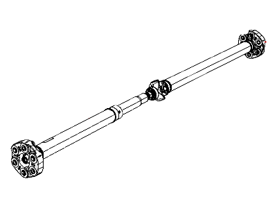 Mopar 4593860AD Rear Drive Shaft