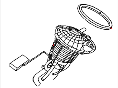 Mopar 5136023AA Fuel Pump/Level Unit Module