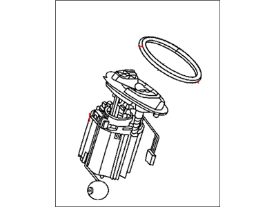 Mopar 5136022AB Fuel Pump/Level Unit Module Package