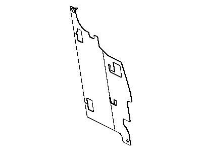 Mopar 68166467AA Seal-Radiator Side Air