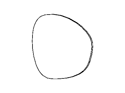 68103787AB Mopar Glass-Mirror Replacement Illustration 1 of 1