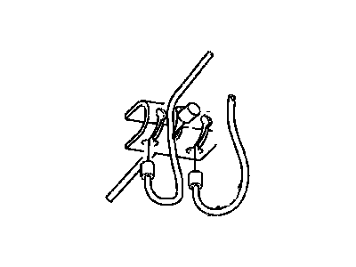 Mopar 4721029AL Cable-Parking Brake