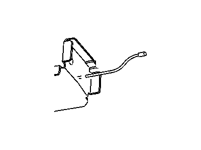 Chrysler Voyager Parking Brake Cable - 4683298AD