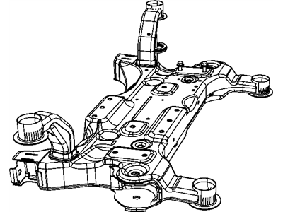 Mopar 5085819AE CROSSMEMBER-Front Suspension