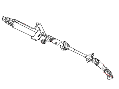 Mopar 55315022AG Intermediate Shaft