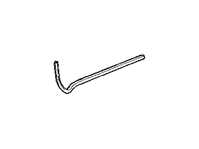 Mopar 4724768AC WEATHERSTRIP-SILL Front Secondary