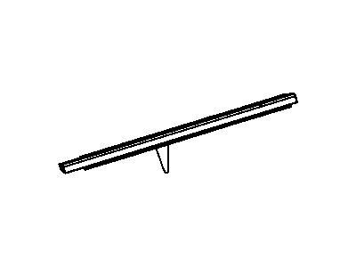 Mopar 5076856AF Molding-Front Door