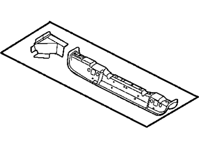 Mopar 4878898AC CROSSMEMBER-Front Floor