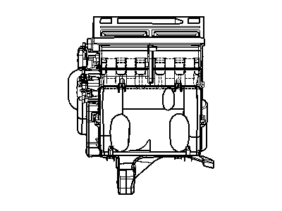 Mopar 4885465AA Air Conditioner And Heater Actuator