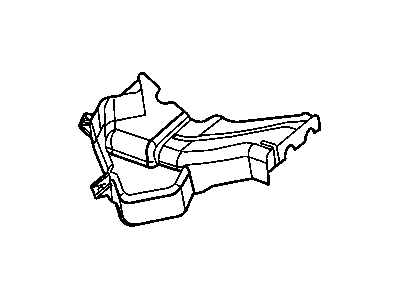 Mopar 4885525AA Cover-Heater Core Tubes