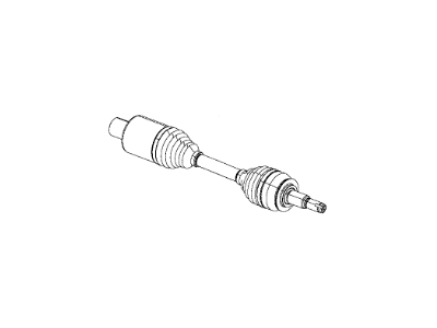 Mopar 52123656AB Axle Half Shaft