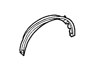 Mopar 4860609AB WHEEL/HOUSE-Rear Outer