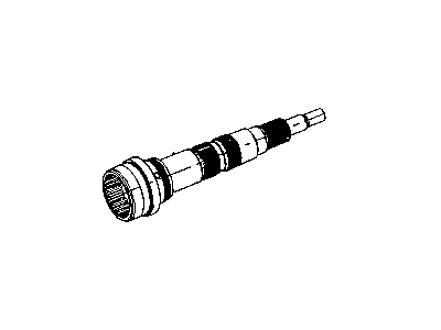 Mopar 68055266AA Shaft-Transfer Case