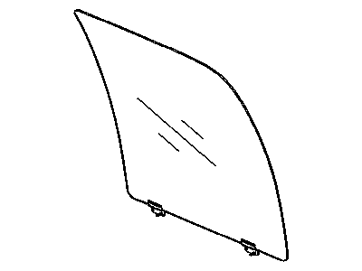 Mopar 55276109AC Glass-Rear Door