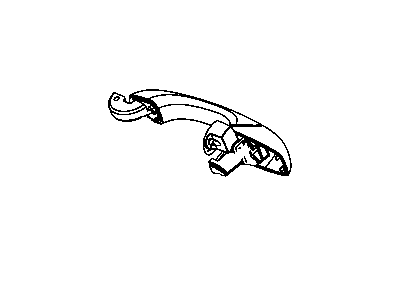 Chrysler Sebring Door Handle - 1KR96HWLAA