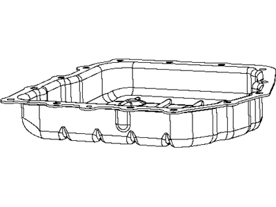 2003 Chrysler Voyager Transmission Pan - 4800210AA