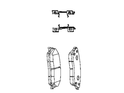 2010 Dodge Challenger Brake Pad - BHKH5765
