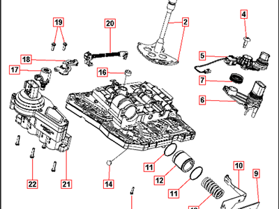 Mopar R5078327AA Automatic Transmission Valve Body