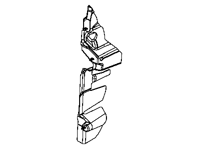 Mopar 5058841AA Seal-Front FASCIA Air