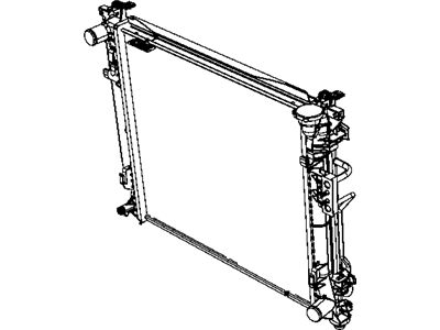 Mopar 68048403AA ISOLATOR-Radiator