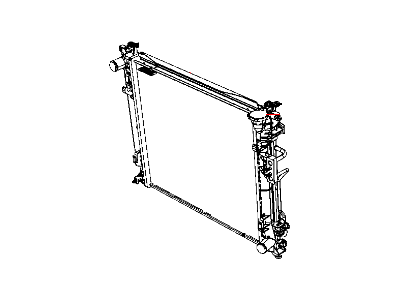 Chrysler Town & Country Radiator - 4677751AA