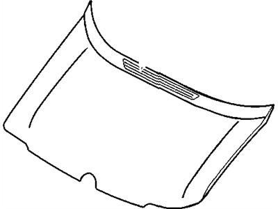 Mopar 5104402AB Hood Panel