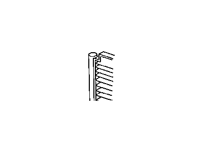 Mopar 4809129AA Condenser Air Conditioning With Upper Seal