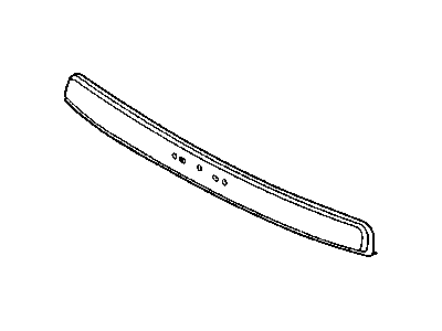 Mopar 5104400AA Molding-Hood