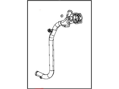 Mopar 52029483AC Tube-Fuel Filler