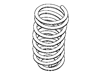 Mopar 68042804AB Rear Coil Spring