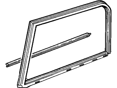 Mopar 55395174AA WEATHERSTRIP-Glass Channel Run