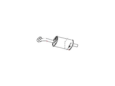 Mopar 5085267AD Exhaust Muffler