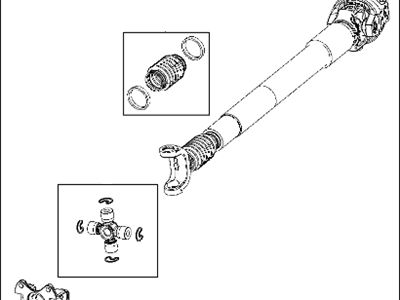 Mopar 5146802AA Front Drive Shaft