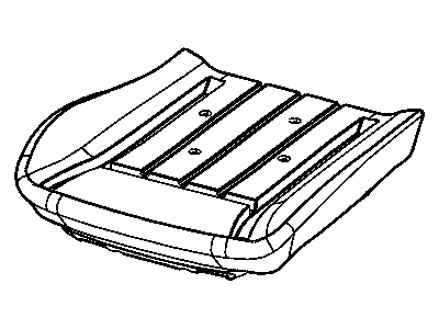 Mopar 5139950AA Frame St-Seat Cushion