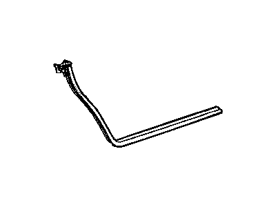 Mopar 4865563AD WEATHERSTRIP-Front Door Opening