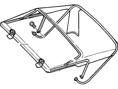 Mopar 55176206 STOP/BUMPER-Rubber