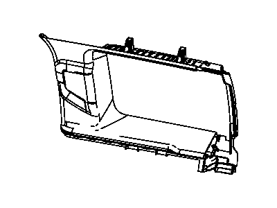 Mopar 1AX76DW1AB Molding-C Pillar