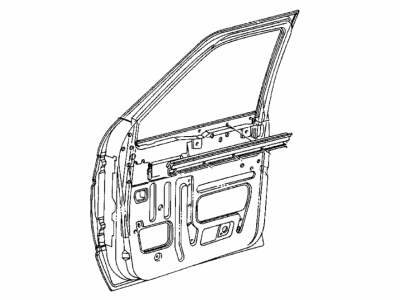 Dodge Caravan Window Run - 4475299