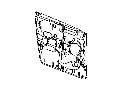 Mopar 55276172AE Shield-Front Door