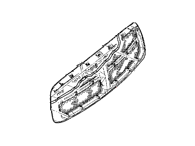 Mopar 55077778AE Grille-Radiator