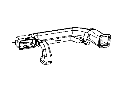 Mopar 68030856AA Duct-DEMISTER