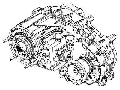 2009 Jeep Wrangler Transfer Case - 52853311AE