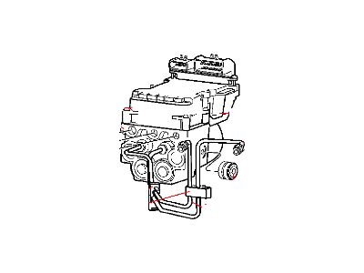 Mopar 55366222AE Anti-Lock Brake Control Module