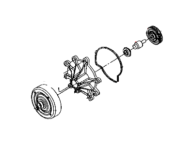 Mopar 53022189AG Water Pump