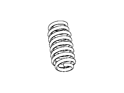 Mopar 4670435AA Front Coil Spring